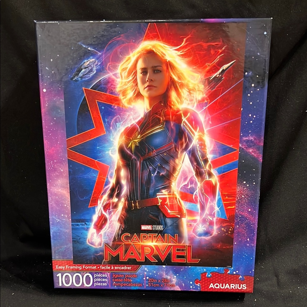 Aquarius Marvel Captain Marvel Movie 1000 Piece Jigsaw Puzzle